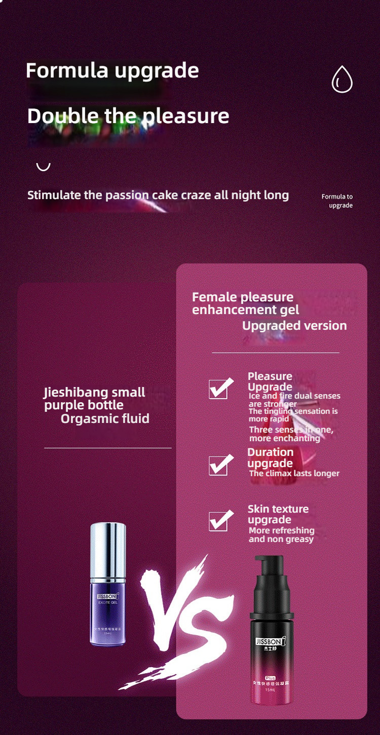 Jieshibang Crispy Sensation, Exhaustion, Female Sensation, Enhanced Condensation 15ml
