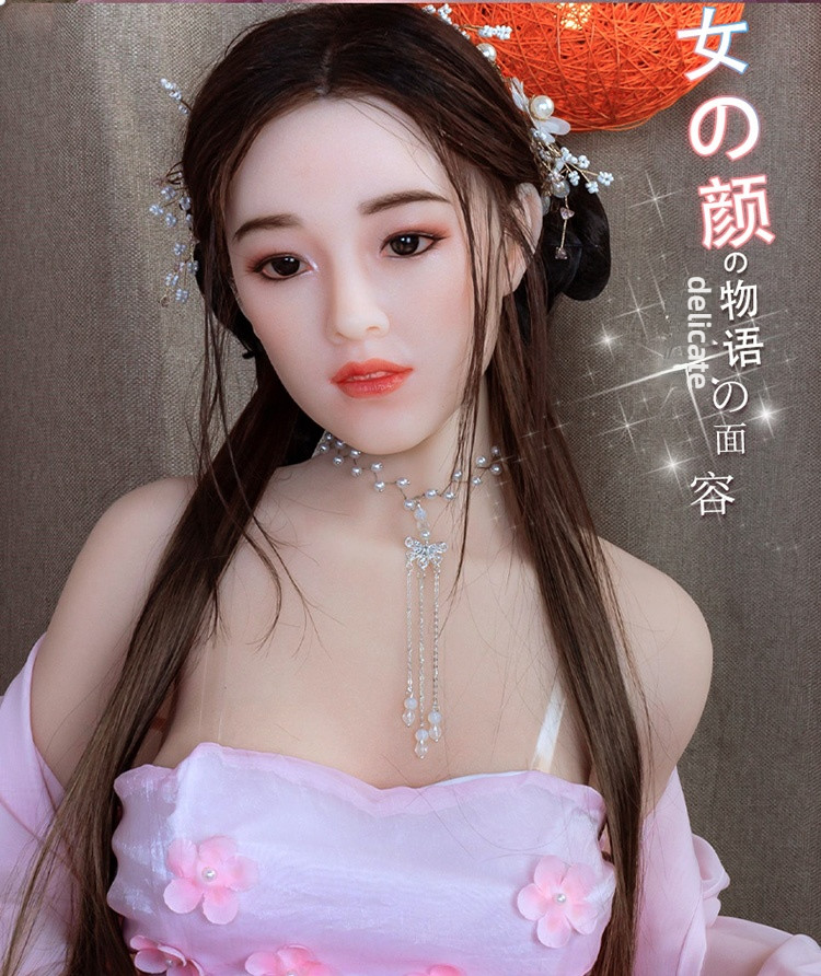 [Direct Drop 2000] Chao Ying Ancient Costume Butterfly Hair Transplant with Silicone Head and Skin Simulation Meridian S