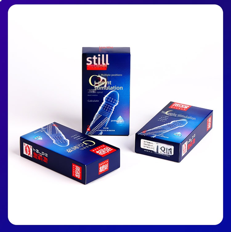 Shang brand multi position G-spot stimulation condom set of 10 pieces