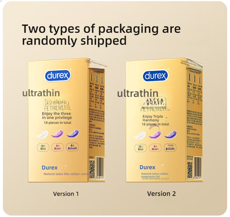 Durex Close Ultra Thin Series Ultra Thin Exclusive 3-in-1 18 pieces/box