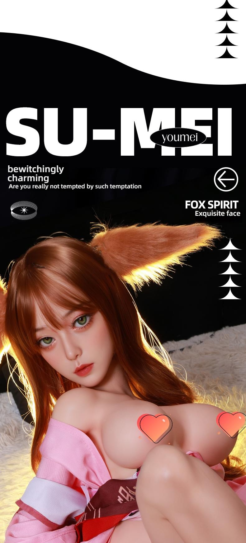 Physical Doll Deep Mountain Fox Demon Sister - Ruoli 110cm