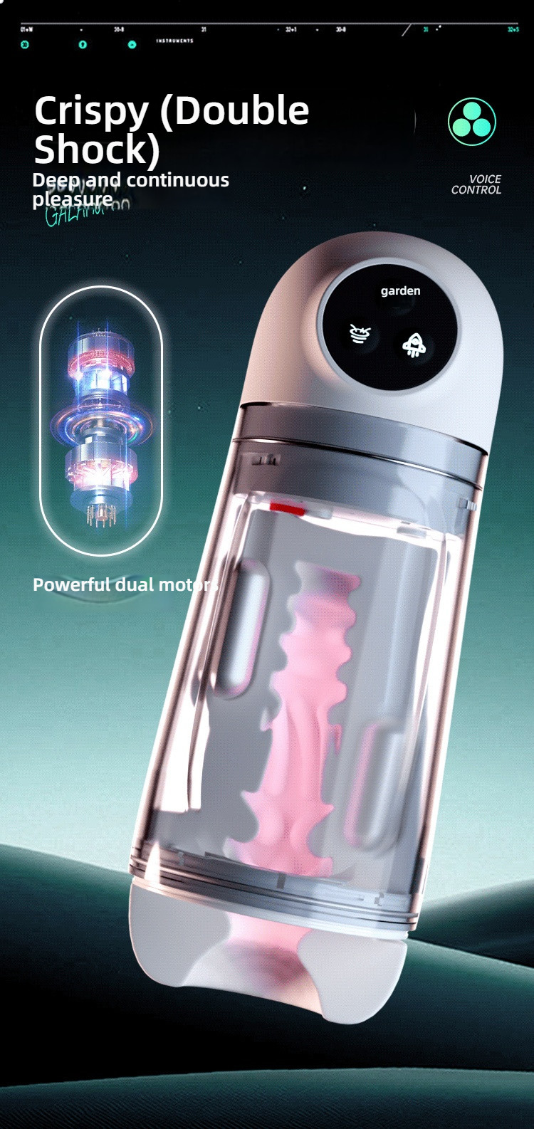GALAKU Big White APP Interconnected/Sucking/Shocking Airplane Cup