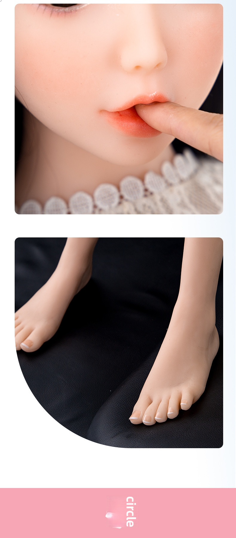 Small and exquisite - Little Bear Minako (XT006-6 small head) 110cm cartilage solid doll