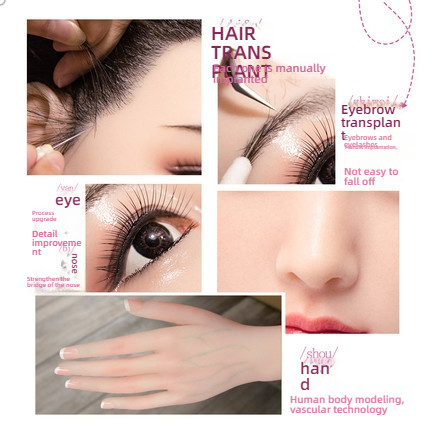 [Direct Drop 2000] Chao Ying Ancient Costume Butterfly Hair Transplant with Silicone Head and Skin Simulation Meridian S