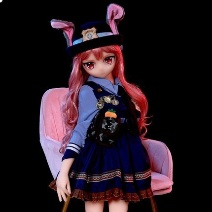 Solid doll anime rabbit police officer (KT004) Judy Miss full TPE110cm cartilage model